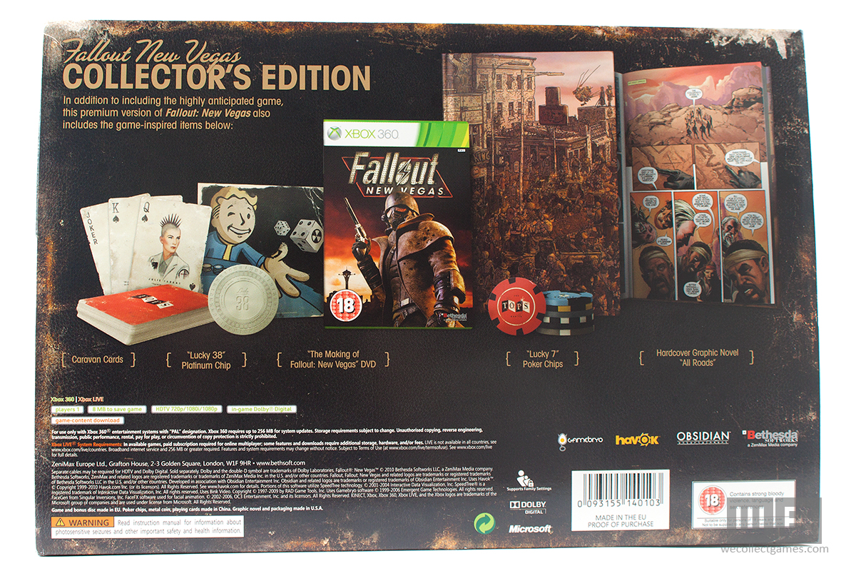 overloop talent vrouw Fallout: New Vegas Collector's Edition | WE collect games