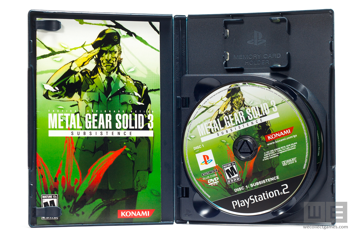 Metal Gear Solid 3: Subsistence Limited Edition