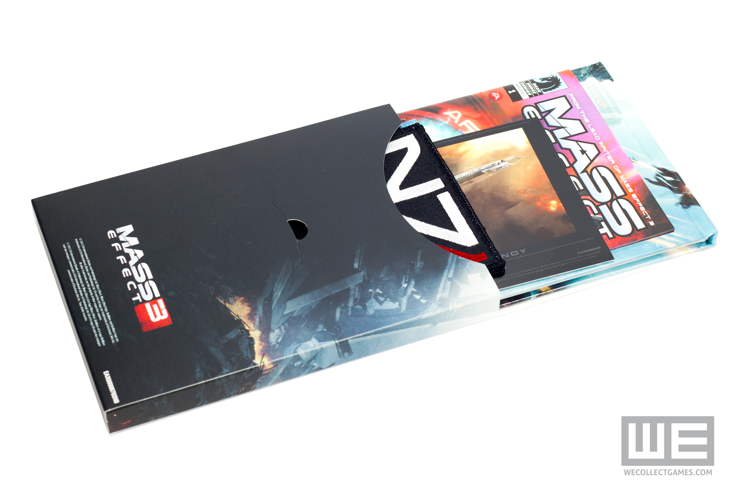 Next piece of the pack is the Mass Effect 3 Steelbook, which is almost the ...