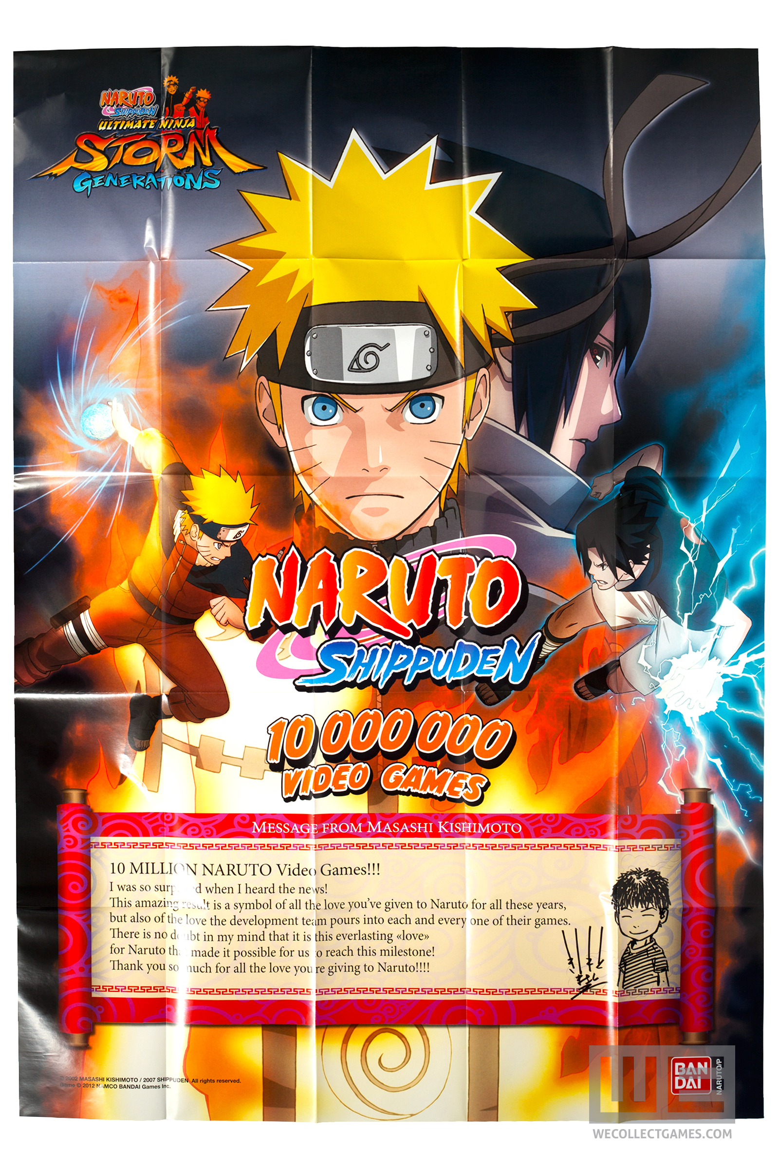 Naruto Namco Bandai Games Ultimate Ninja Storm Generations