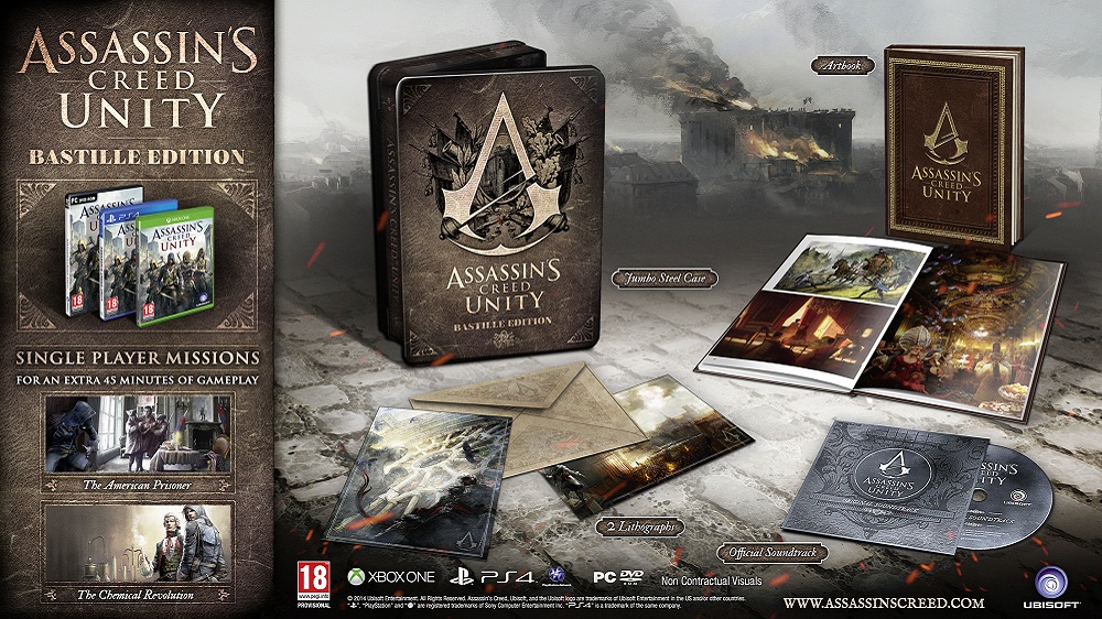 Assassin's Creed Unity Bastille Edition