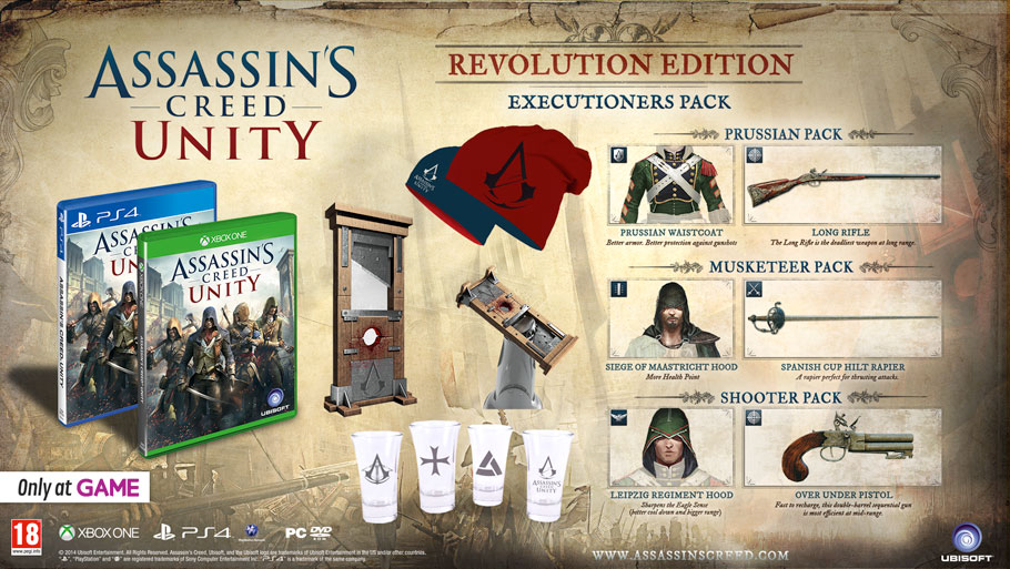 Assassins Creed Unity - All the Special Editions detailed!