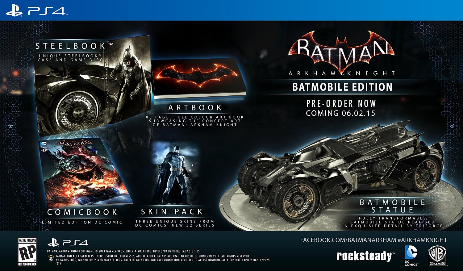 Batman: Arkham Knight Batmobile Edition