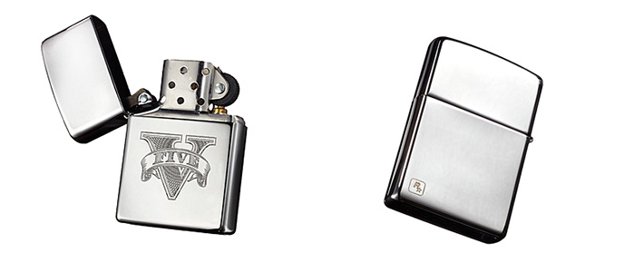 Official Grand Theft Auto V Zippo lighter