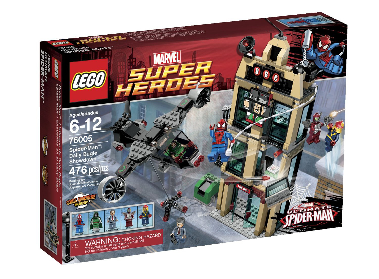 LEGO Super Heroes Daily Bugle Showdown 76005