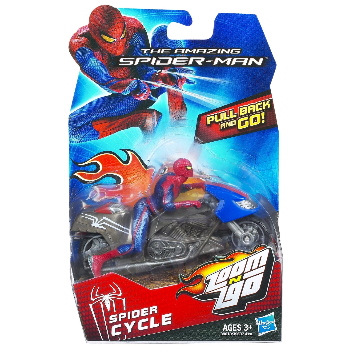 The Amazing Spider-Man Zoom N Go Spider Cycle Vehicle