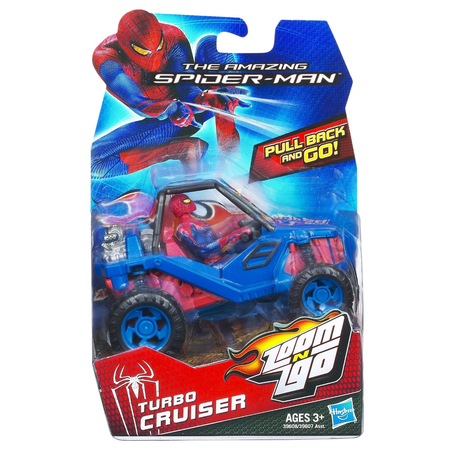 The Amazing Spiderman Zoom n Go Turbo Cruiser Vehicle