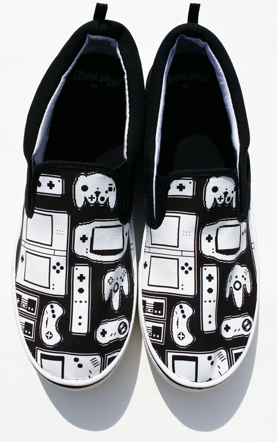 custom zelda vans