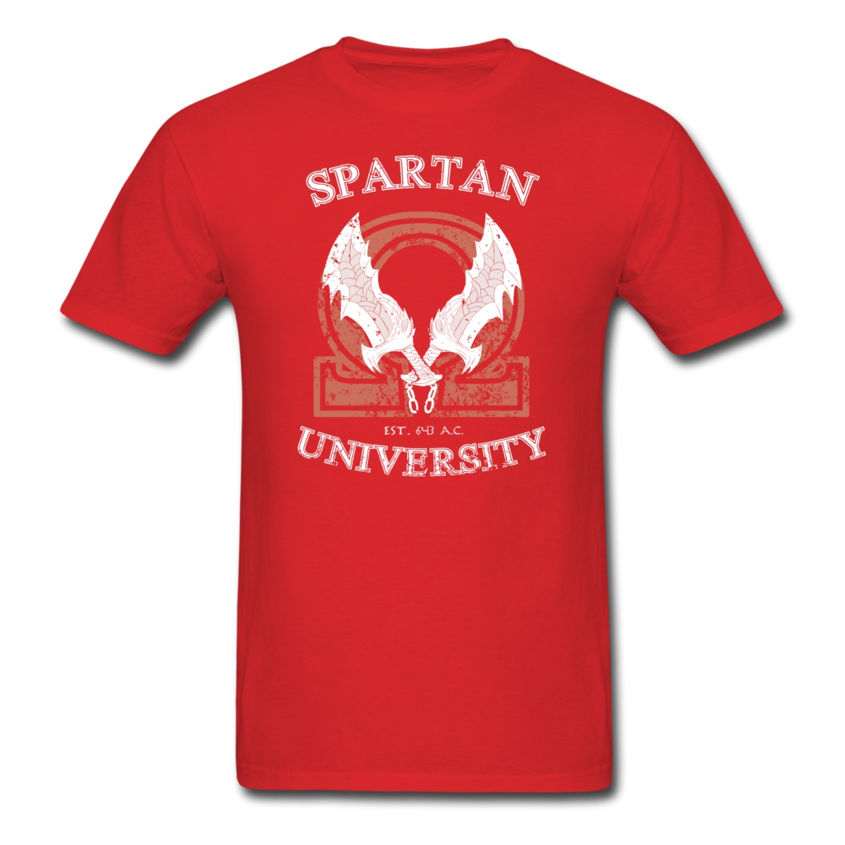 Spartan University God of War T-shirt