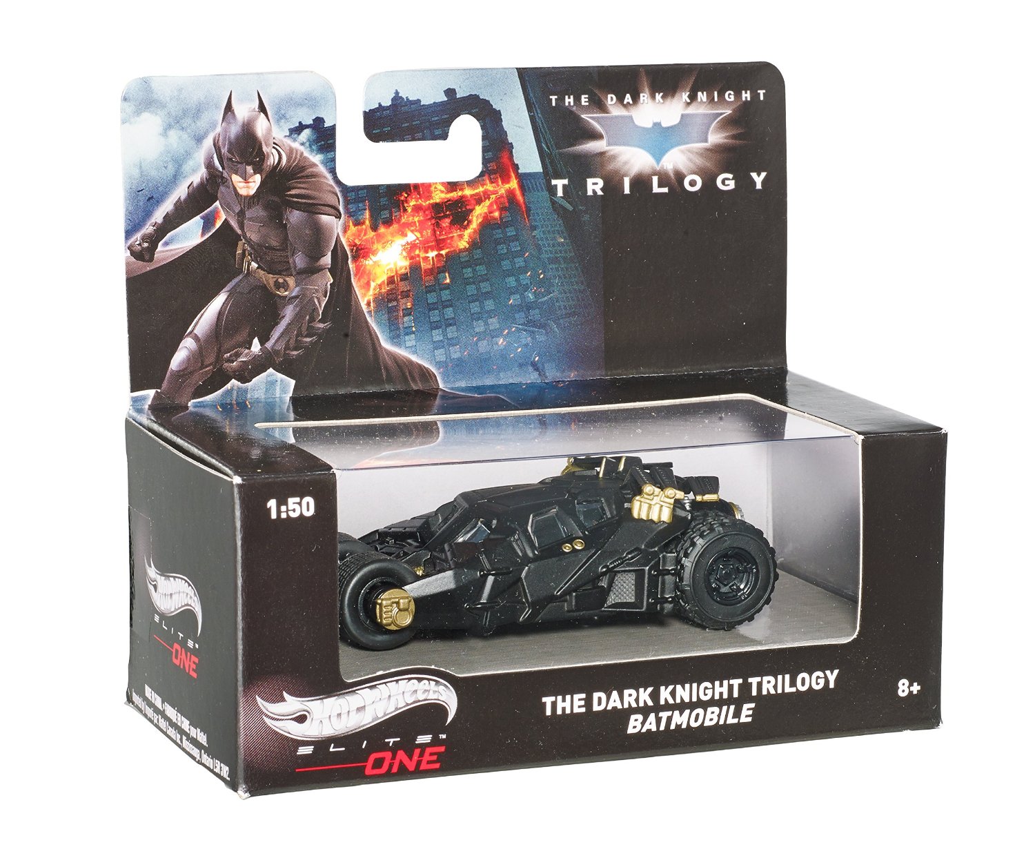 Hot Wheels Elite One The Dark Knight Trilogy Batmobile