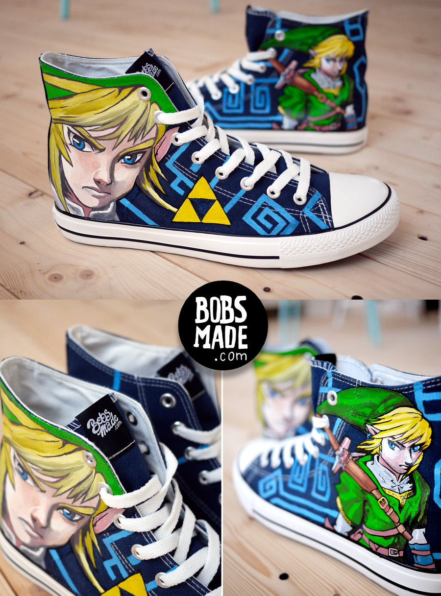 The Legend of Zelda Shoes by Bobsmade