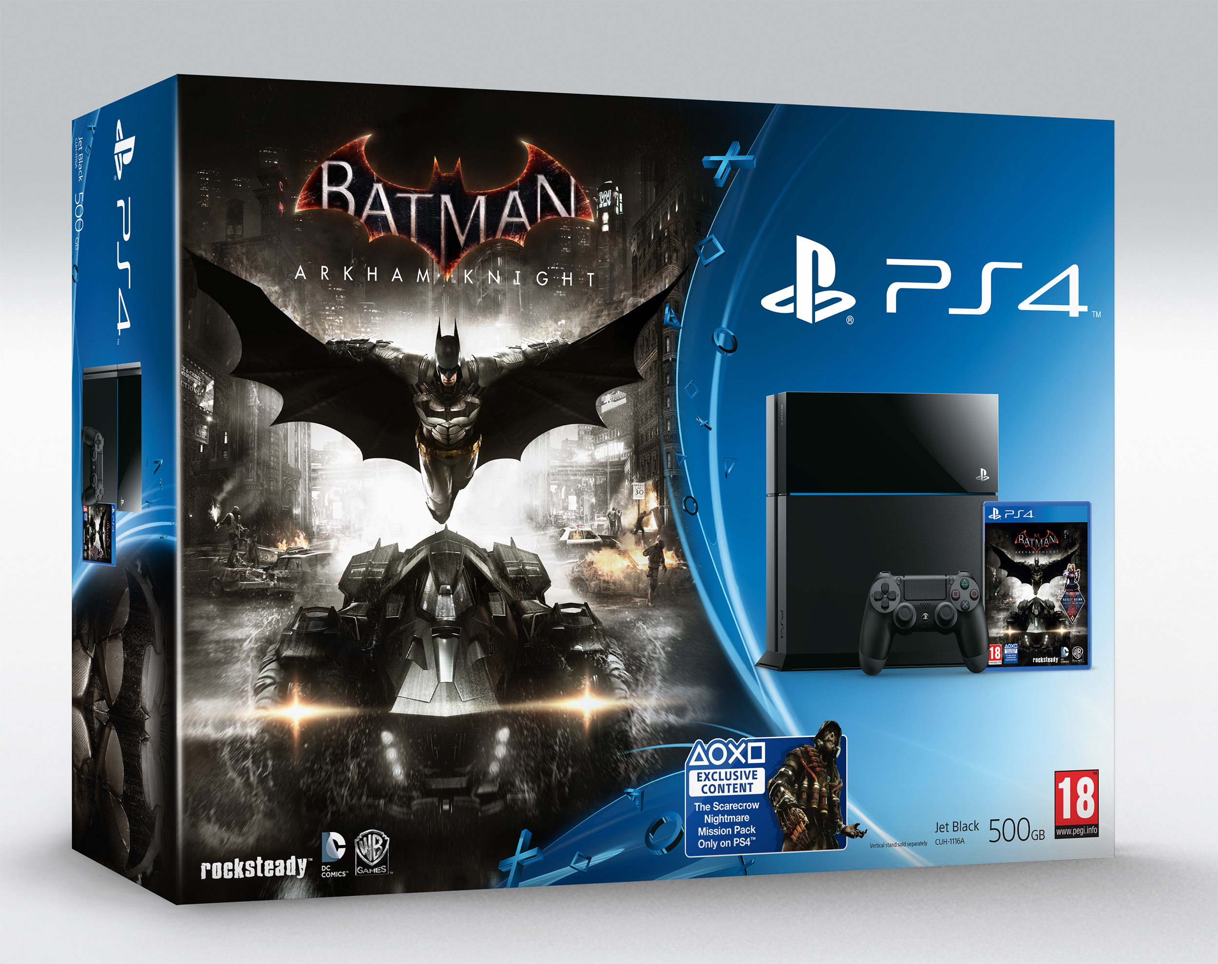 batman arkham knight ps4 bundle