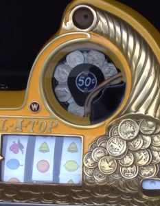 antique slot machine